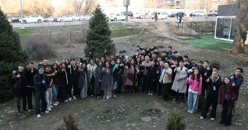 Сәтбаев университетінің студенттері экологиялық бастаманы жаңа деңгейге көтерді