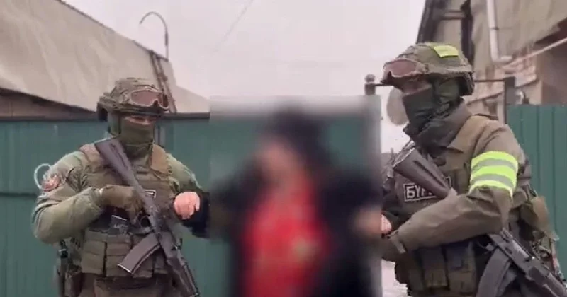 62 летнюю женщину задержали в ходе спецоперации в Талдыкоргане (видео)