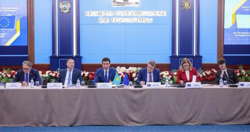 Бас прокуратурада Еуропалық Одақ өкілдерімен отырыстар өткізілді