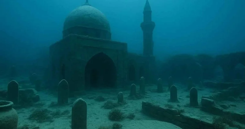 Ыстықкөлдің түбінен Атлантидаға ұқсас көне қала табылды