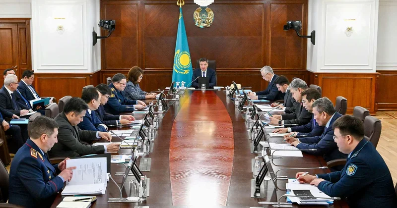 Бектенов провел заседание МВК по профилактике правонарушений