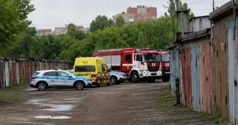 Тело подростка обнаружили после пожара в гараже в Шахтинске