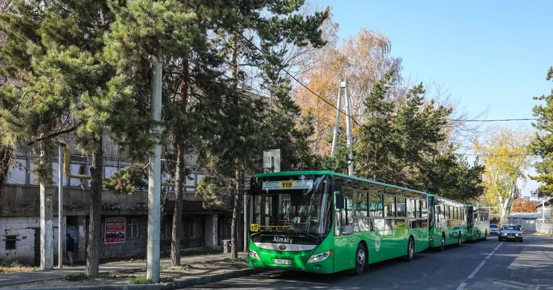 Новые автобусные полосы появятся в Алматы