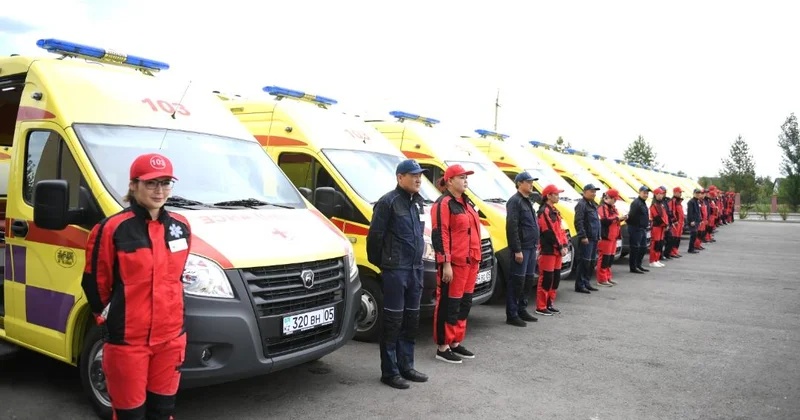 Жедел жәрдем автопаркі жаңарды