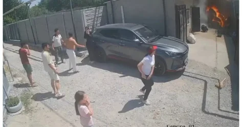 Многодетная мать погибла во время пожара в Шымкенте