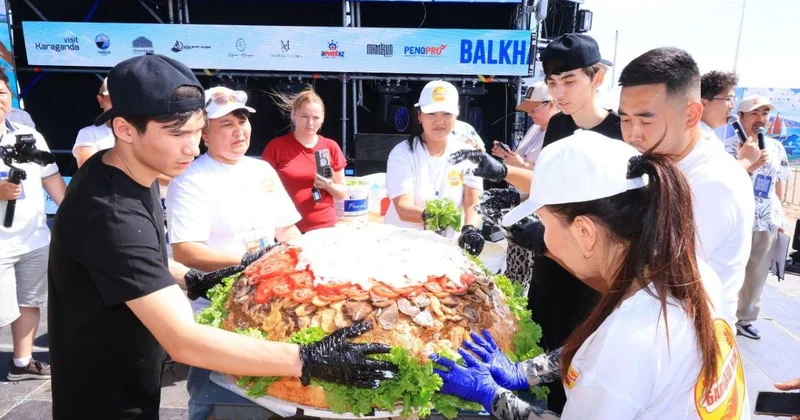 В Балхаше установили новый гастрономический рекорд
