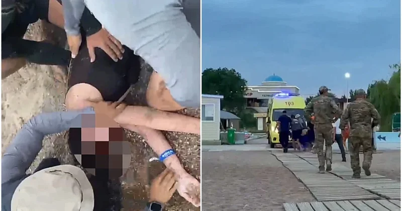 Девушку спасли от утопления посреди Капчагайского водохранилища