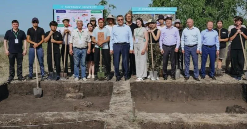 Уникальный комплекс времён Золотой Орды с печами для плавки металла нашли на севере Казахстана