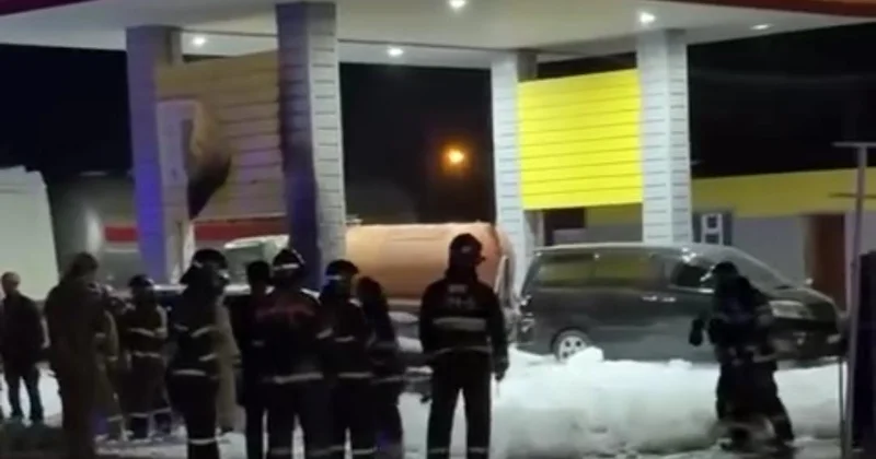 Ақтөбеде үш адам көлік ішінде тірідей жанып кетті