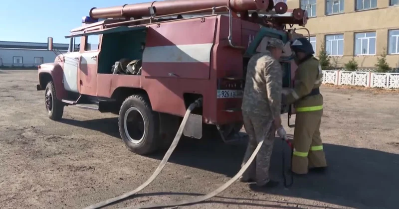Ақмола облысында 17 өрт сөндіру бекеті ашылды