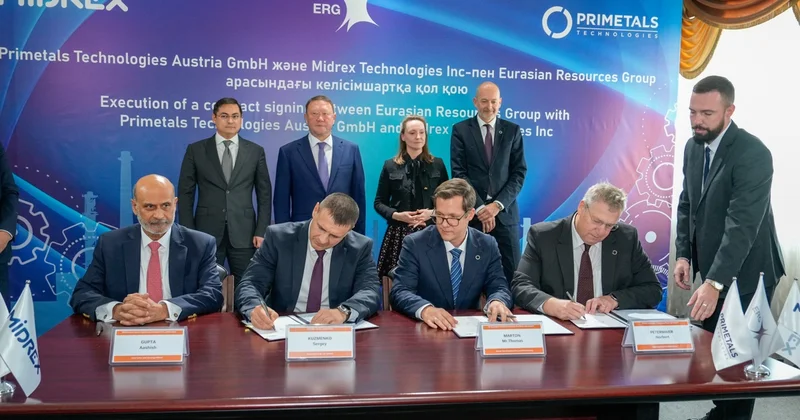 ERG Рудныйда темір зауытын салу туралы стратегиялық келісімшарт жасасты