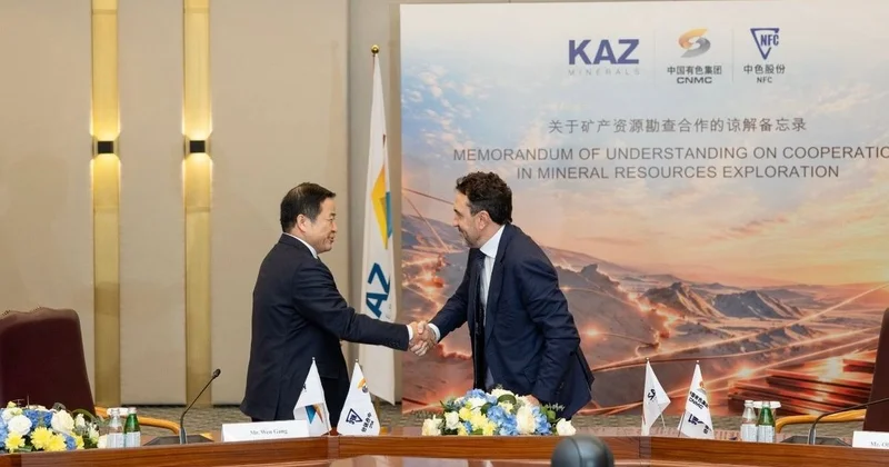 KAZ Minerals и NFC расширят сотрудничество в сфере геологоразведки в Казахстане: подписан меморандум