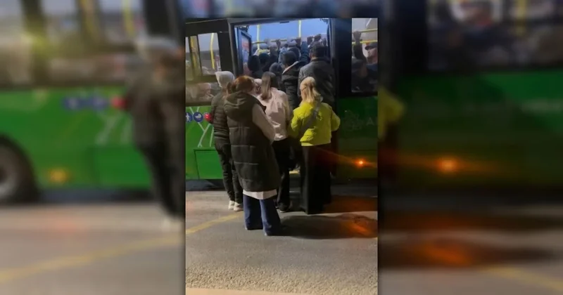 Утрамбованы как скот : жители Алматы показали давку в автобусах
