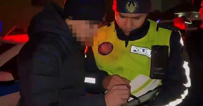 24 летний семейчанин нарвался на полицию из за выходки у ресторана (видео)