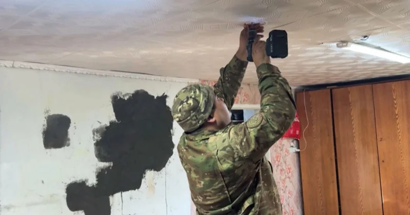 ШҚО да үйлерге дабыл қондырғысы орнатылып жатыр