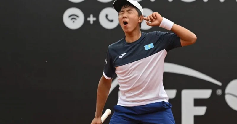 Теннисші Заңғар Нұрланұлы алғашқы табысына қол жеткізді