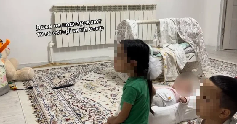 Казахстанцы возмутились пранком женщины, напугавшей своих детей