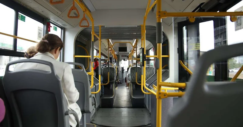 Карагандинцы пересели на новые автобусы