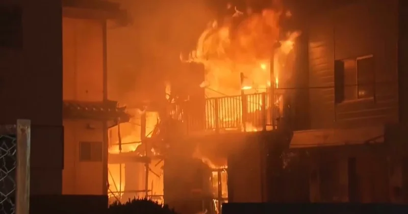 Жапонияда алапат өрт бой бермей тұр