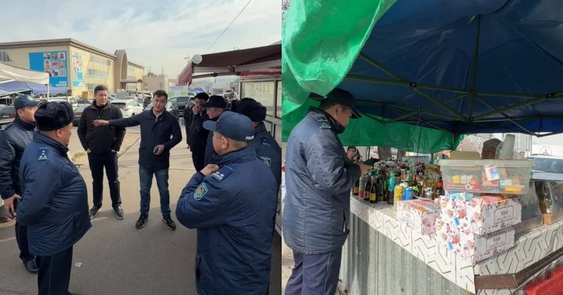 Администрацию одного из рынков привлекли к ответственности в Алматы
