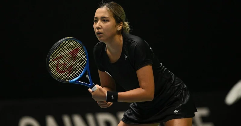 Зарина Дияс вышла в четвертьфинал турнира в Японии