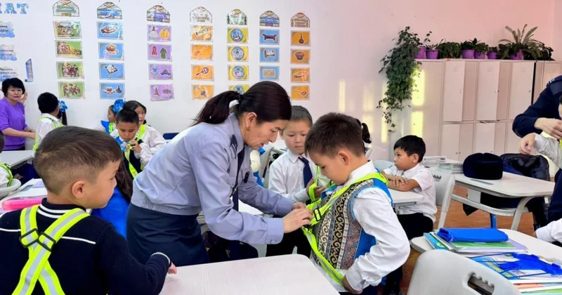 Отражение заботы: проект для безопасности детей стартовал в области Жетысу