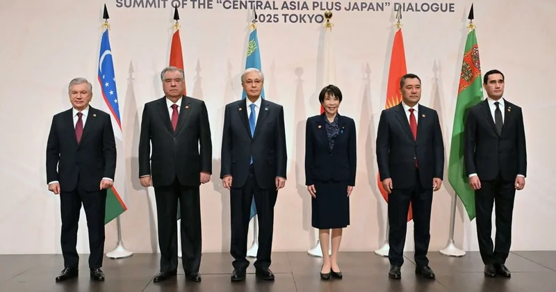 Токаев, Мирзизеев, Рахмон, Жапаров и Бердымухамедов прибыли на форум в Японию