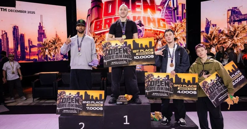 Казахстанец Амир Закиров стал чемпионом мира по брейкингу