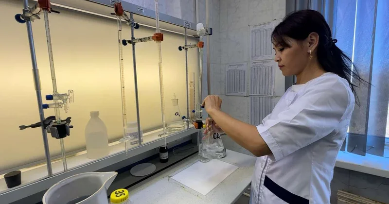 Здесь делают чистую воду