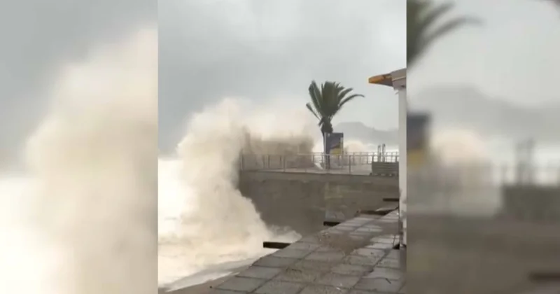 Италияда дүлей дауыл тұрды