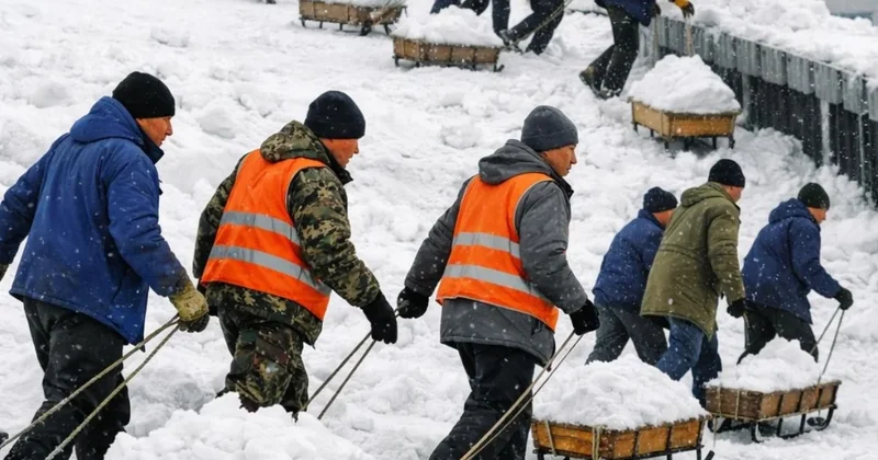 Бурлаки на Меге : рабочие в Астане удивили казахстанцев