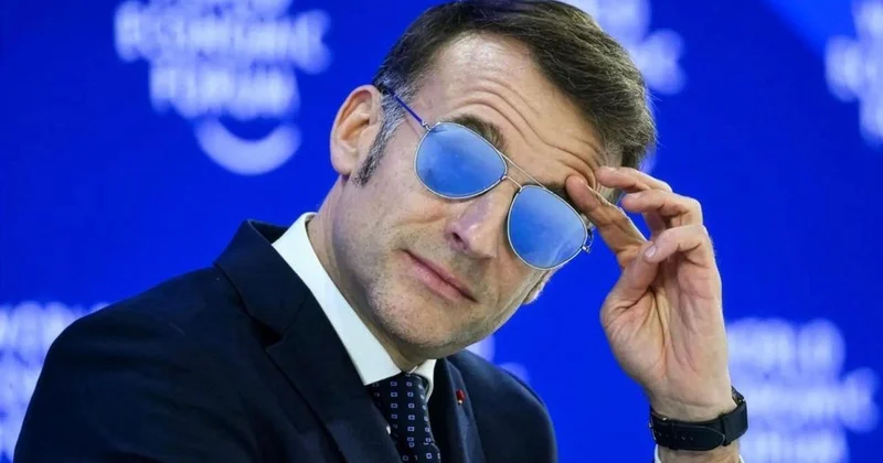 Что с ним случилось? : Трамп рассмешил зал речью о выступлении Макрона в очках