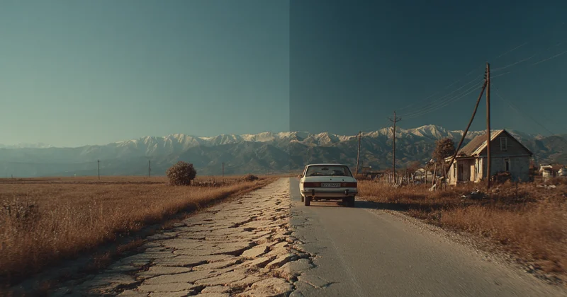 В Казахстане откажется от асфальтовых дорог в сёлах