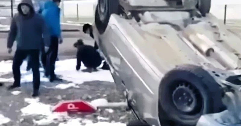 Переворот на автодроме