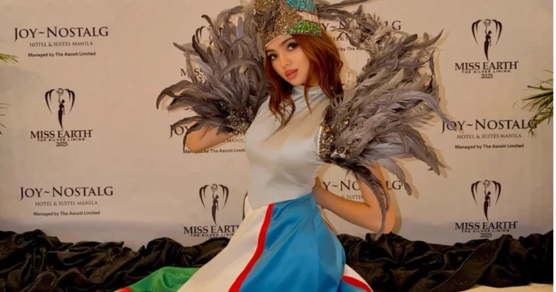 Патриотизм или перебор? В Узбекистане модель оштрафовали за платье в цветах флага