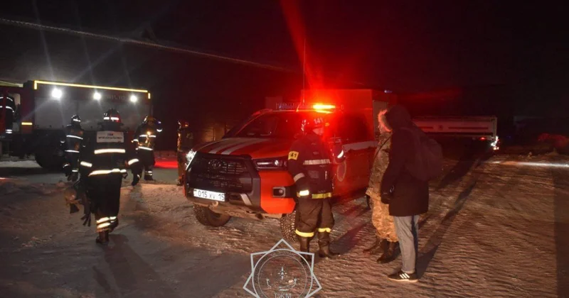 Пенсионерка с переломом ноги не смогла выйти при пожаре в доме СКО