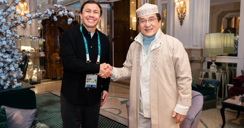 Геннадий Головкин Джеки Чанға шапан жапты