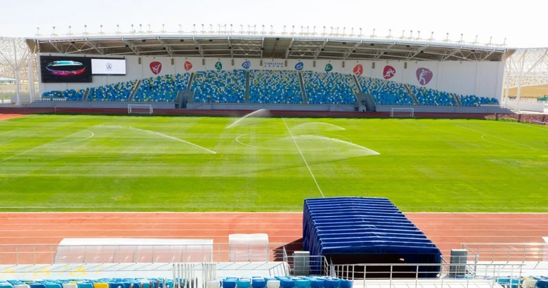 Футболдан Қазақстан жастар құрамасы екі ойынын Түркістанда өткізеді