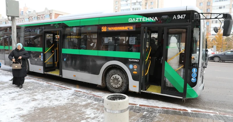 Астанада сол жағалаудағы автобус бағыты уақытша өзгертілді