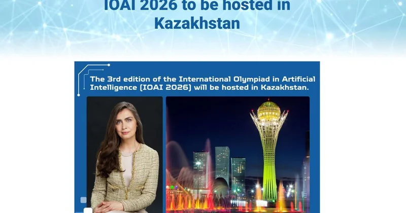 Казахстан официально утвержден местом проведения Международной олимпиады по искусственному интеллекту (IOAI)