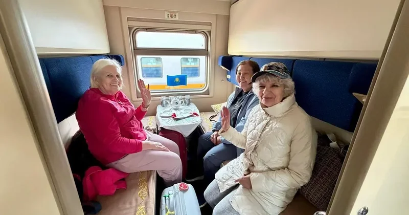 Турпоезд Jibek Joly впервые объединил Казахстан, Узбекистан и Таджикистан в маршруте по Великому Шёлковому пути