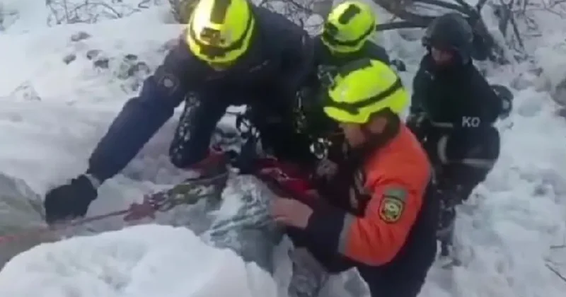 Житель Петропавловска упал в заснеженный овраг и серьёзно пострадал
