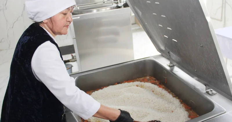 Ұлттық ұланда 10 тоннаға жуық наурыз көже дайындалды