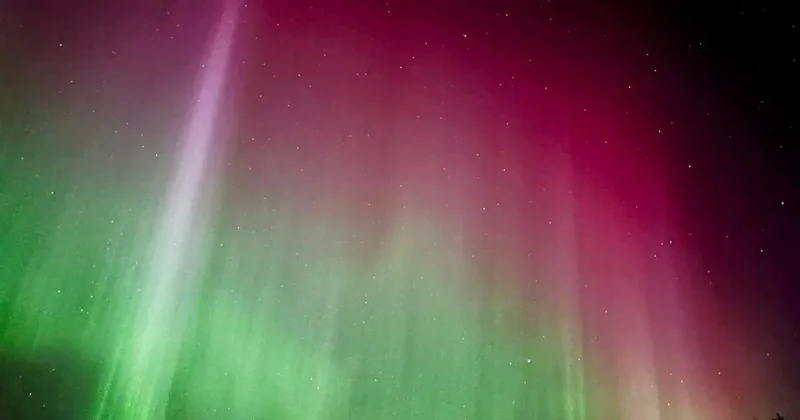 Магнитная буря на Земле началась с северного сияния