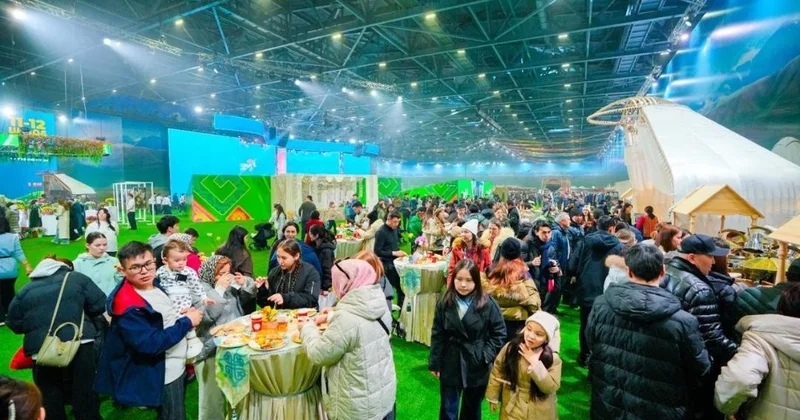 Елордада ұлттық тағамдар жәрмеңкесі өтіп жатыр