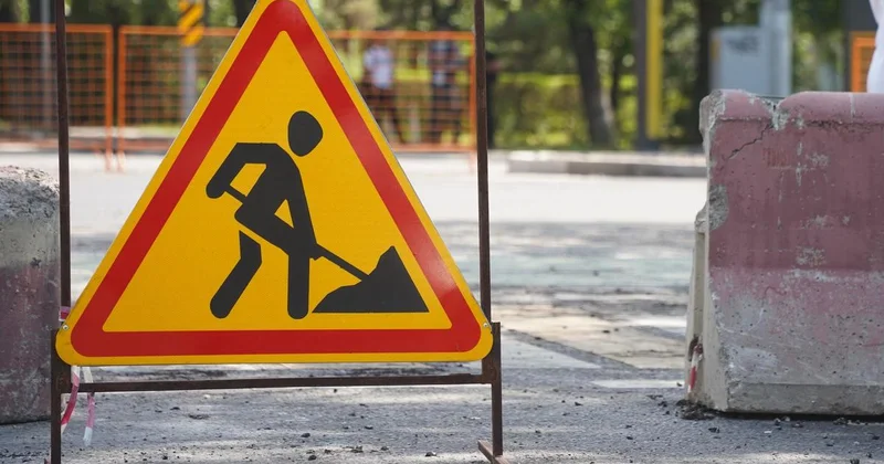 Одну из улиц частично перекроют в Алматы до мая