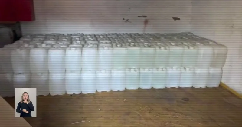 В Астане нашли тайник с канистрами прекурсоров для производства наркотиков