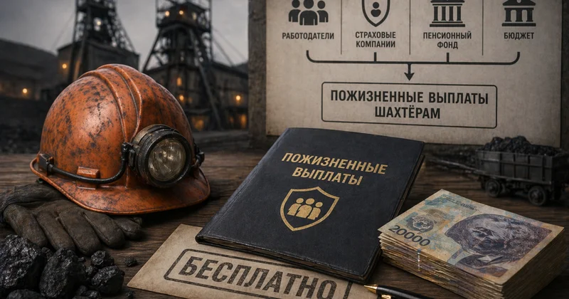 Шахтёров в РК хотят обеспечить пожизненными выплатами