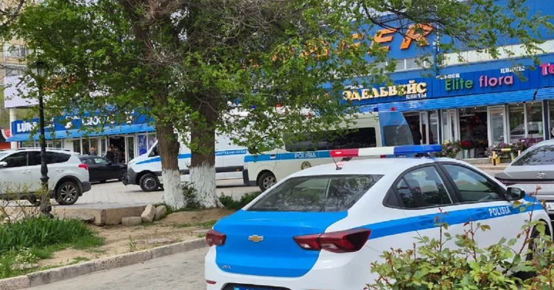Бомбу искали в одном из ТЦ в Актау