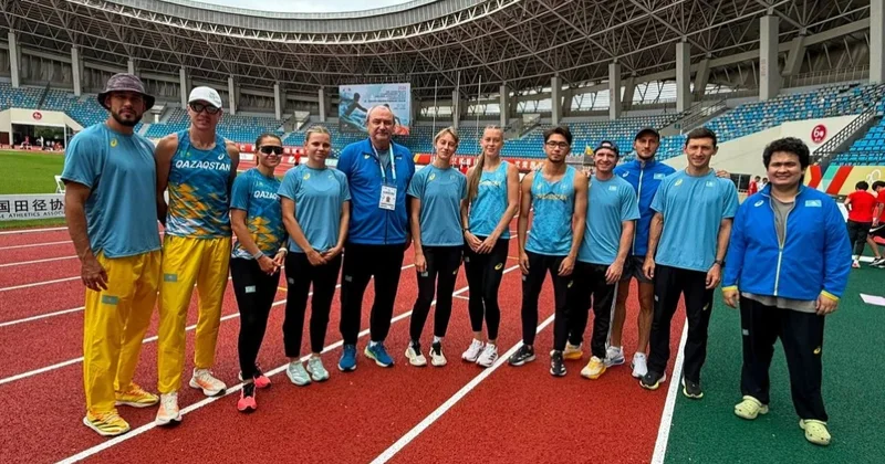 Казахстанские легкоатлеты стали чемпионами Азии на соревнованиях в Китае